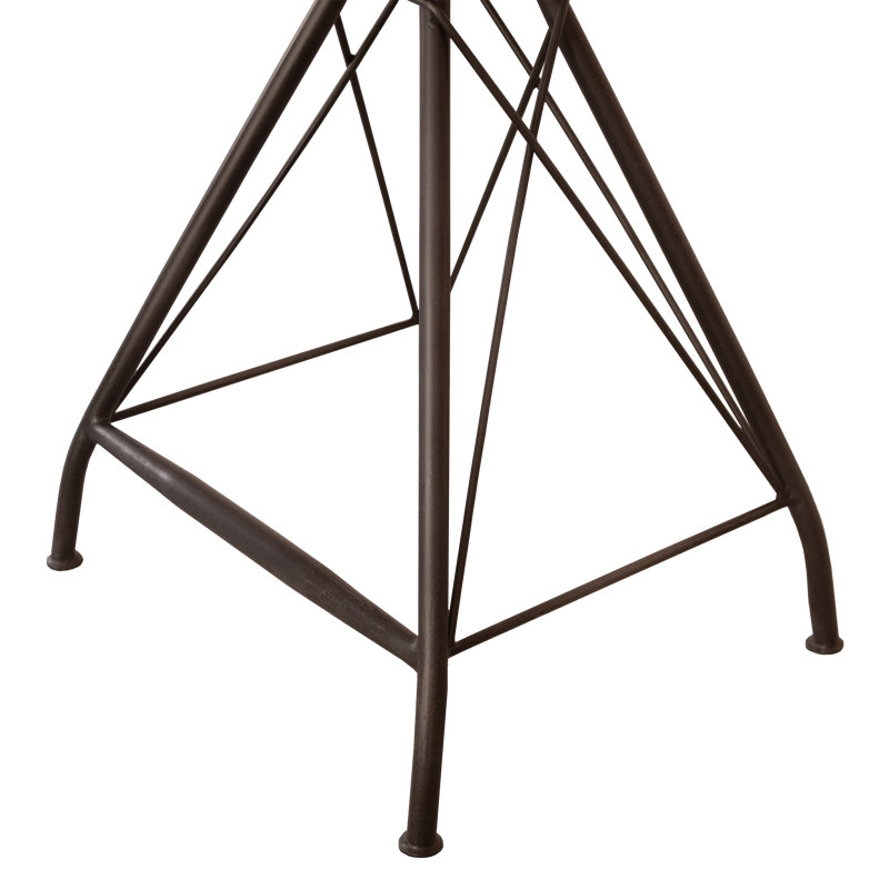 Tabouret de comptoir pivotant 25 po Donette, Gris Elbridge