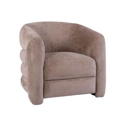 Fauteuil d'appoint en chenille