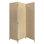 Cloison pliante en bois massif l 47 po x H 71 po Delaporte