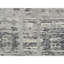 Tapis de couloir oriental 2 pi 6 po x 20 po gris clair, de conception moderne, en laine naturelle filée à la main, non nouée à la main 2941E30E74354652BCE00C7BFE2E2F8F