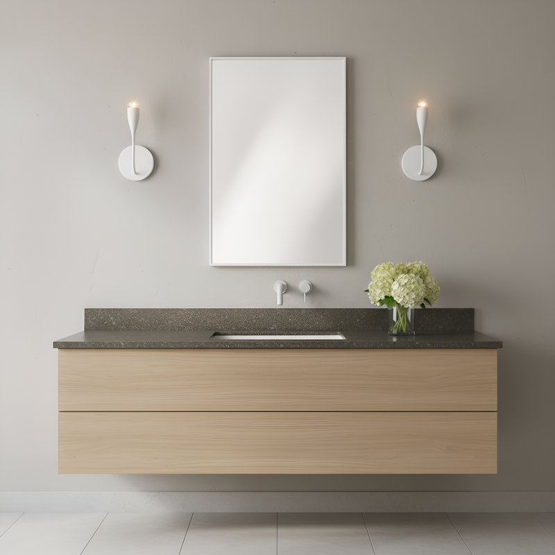 Petite applique Maya de Génération Lighting , Blanc mat, Blanc