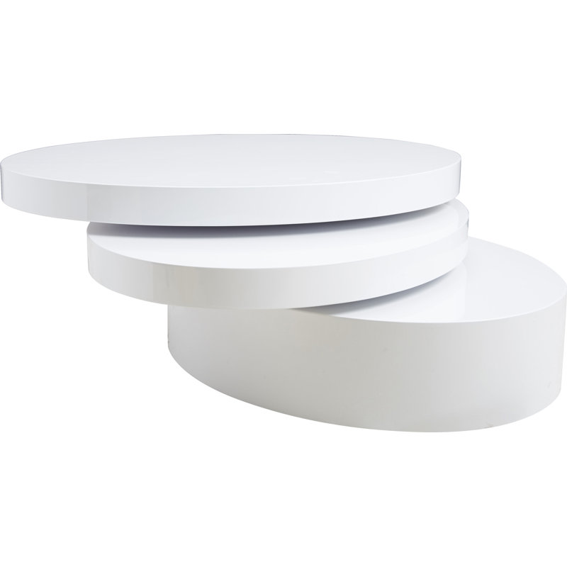 Jaydon Single Coffee Table, Glossy White