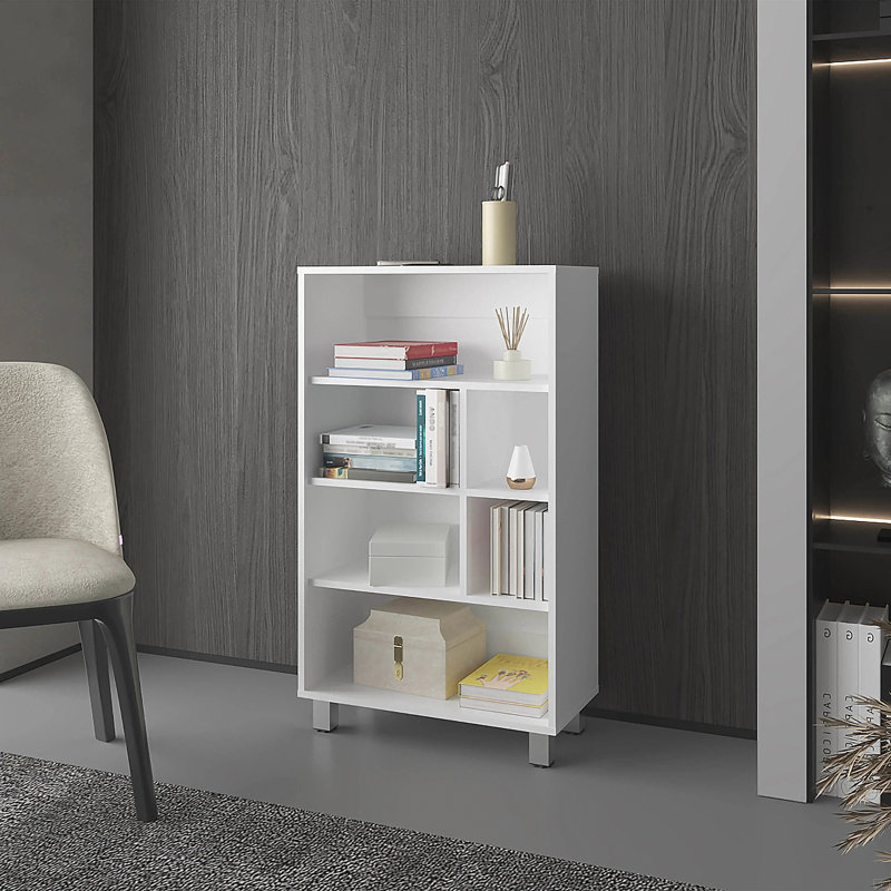Bookcase With Six Shelf, White
