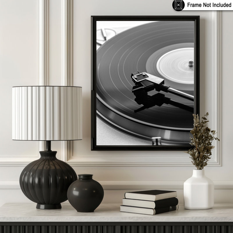 Disque vinyle, Unframed, Poster, 24"H x 32"W
