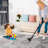 0.28" Medium Pile Area Rug - Stain Resistant, Kid & Pet Friendly