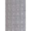 Linen Geometric Area Rug in Silver/Gray-2086083331