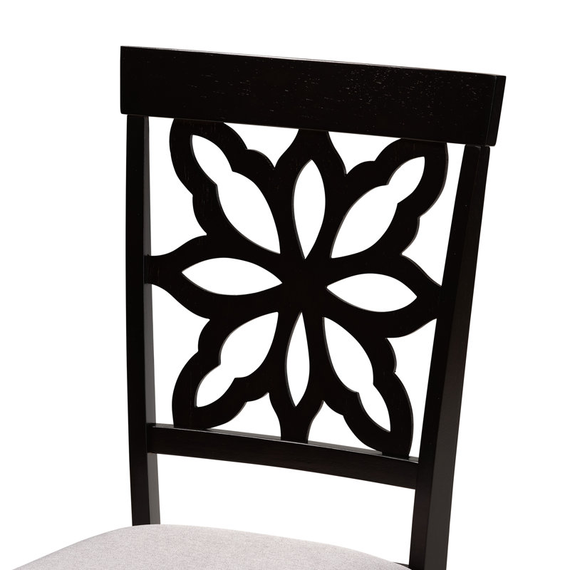 6 - Person Four Leg Dining Set, Gray