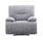 Pulchia 42" Upholstered Zero Gravity Power Recliner with Adjustable Headrest with Pillow Top Arms-98420090