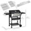 Propane Gas Grill, 38,000 BTU Outdoor BBQ Grill Cart