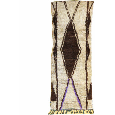 Beni Ouraine One-of-a-Kind Runner 2' 11" x 7' 7" Area Rug