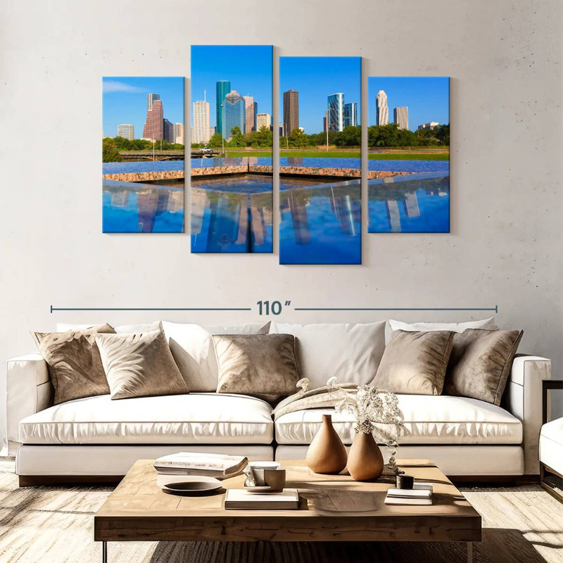 Reflet de l'horizon de Sirci Houston, H 54 po x l 84 po