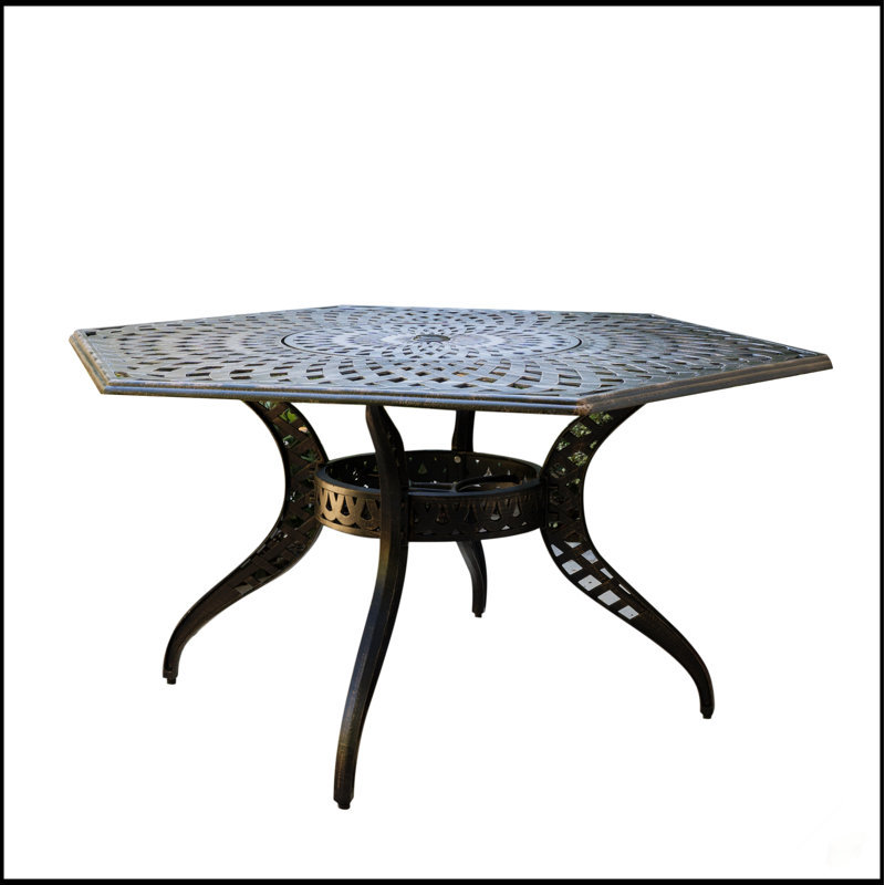 Table Cayman Arch II Mesh Hex