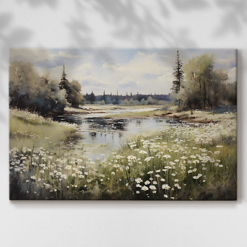 Paysages rétro-DCCCLI -Galerie enveloppée Cavas, 12 x 18