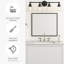 Éclairage pour salle de bain 4 lumières Vannatta en nickel satiné-615309100