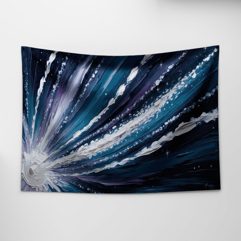 Tapisserie murale Sci Fi Comet, 88 po x 104 po