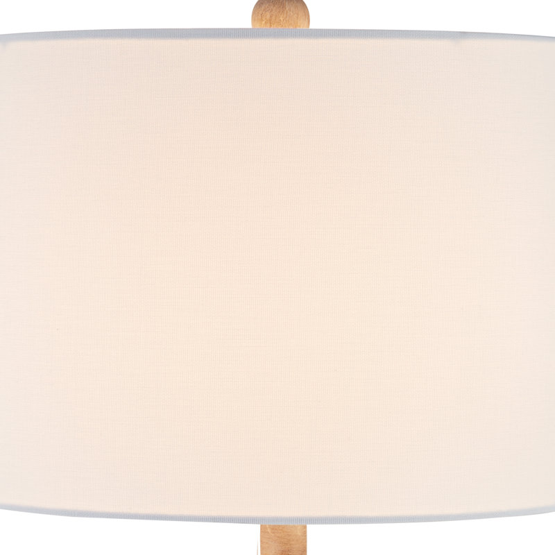 Feil 24.75" Table Lamp Set with USB, Brown