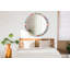 Huldar Glass Flat Wall Mirror
