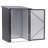 3 ft. 3 in. W x 3 ft. 4 in. D Galvanized Steel Lean-To Tool Shed-98289180