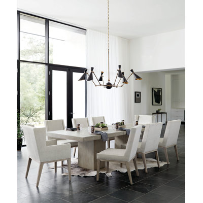 Linea 9 - Piece Extendable Dining Set