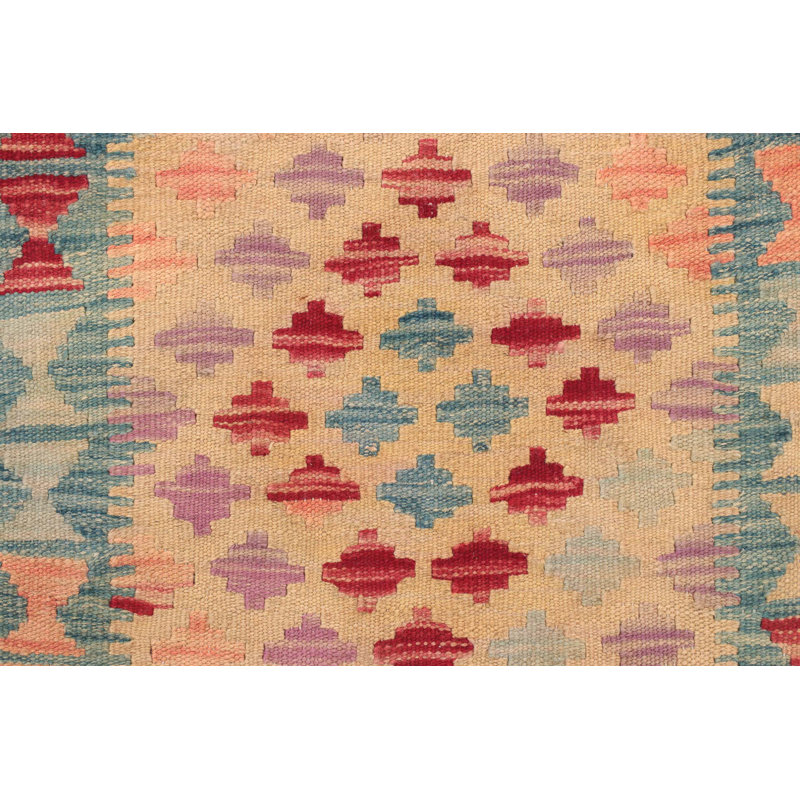 Southwestern Wool Hand Woven 60cm X 90cm Area Rug