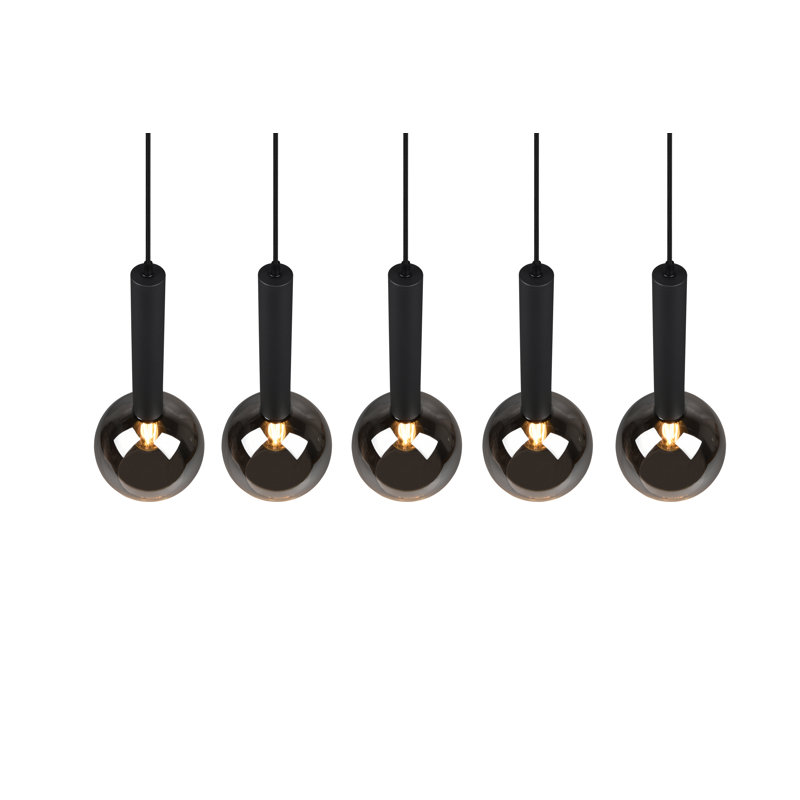 Bond 5-Light Kitchen Island Globe Pendant
