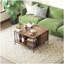 Table basse à plateau relevable avec rangement Farmhouse - 31,5 po