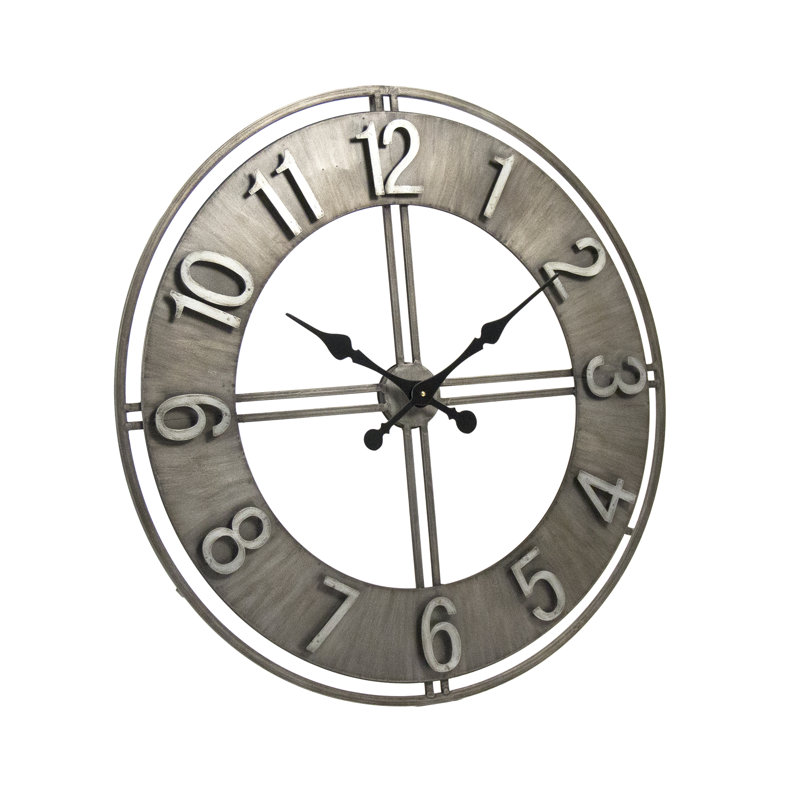 Metal Wall Clock