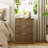 Fluted Nightstand With 3 Storage Drawers-2101074999-2112392021