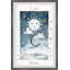 La lune - Reproduction d'art graphique sur papier encadré-330125443