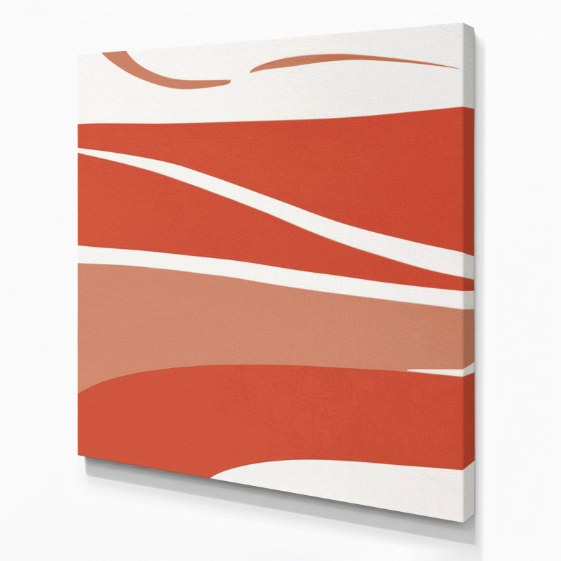 Minimalisme 89, art mural sur toile brune, H 8 po x l 8 po