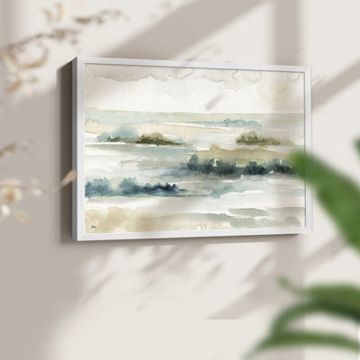 Pastel Panorama -Framed Print - Restickable