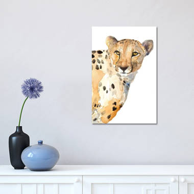 Dovecove Cheetah Family In Africa On Metal Print