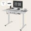 Bureau debout à hauteur ajustable avec ports USB et plateau de gestion des câbles Mancheer-1873309653-1839097876