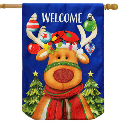 Rudolf Burlap House Flag