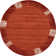 Geometric Terracotta Area Rug