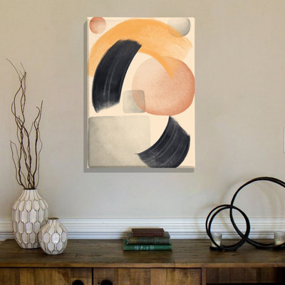 Superbe peinture sur toile décorative de 19,7 po x 27,6 po | 100% toile avec cadre 100% bois (épaisseur: 0,8 x 1,2 pouces) | Parfaite pour le salon, la chambre à coucher ou le bureau, cette œuvre d'art élégante convient à tout espace