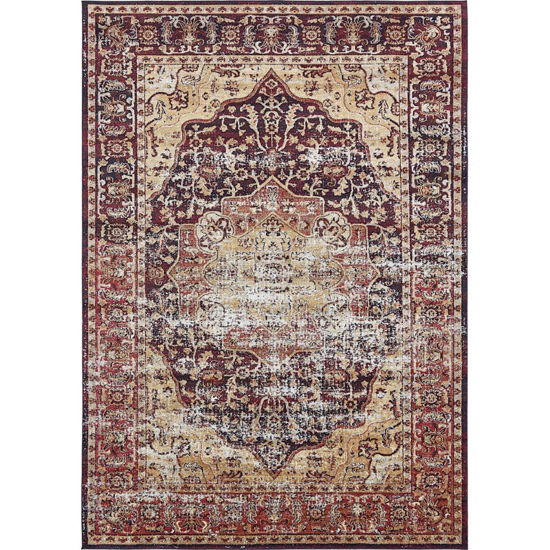 Bellona Ikat Indoor Rug, Rectangle 7' x 10'