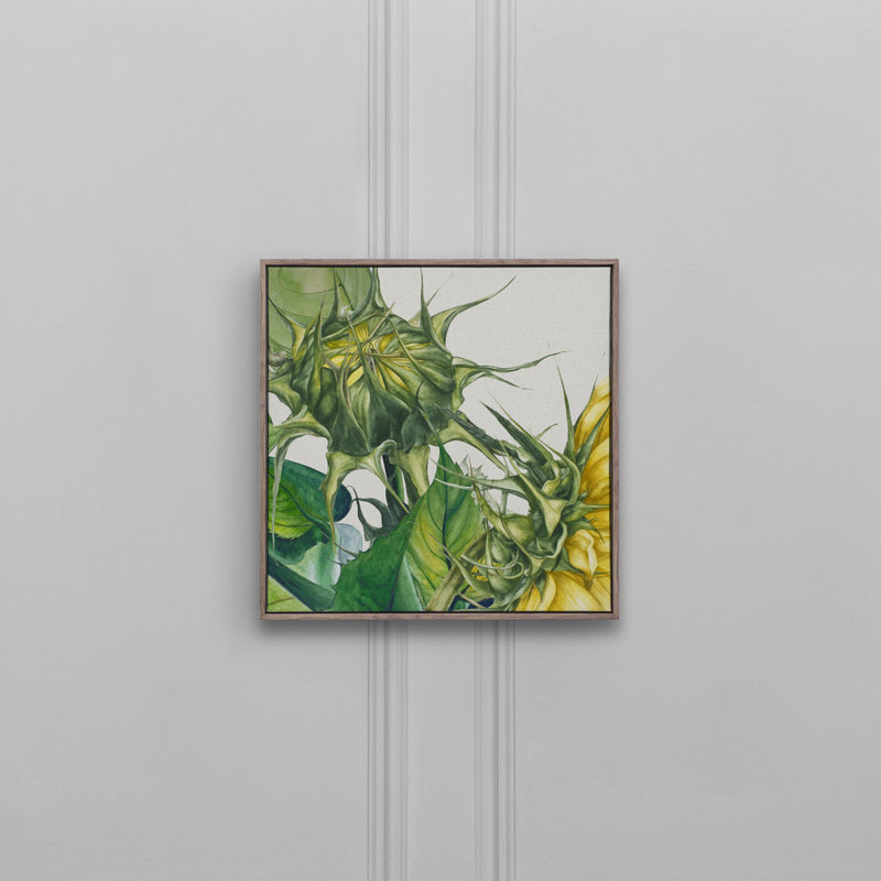 Easton Fern - Floater Frame Bold Art, 49cm H x 49cm W x 3.5cm D