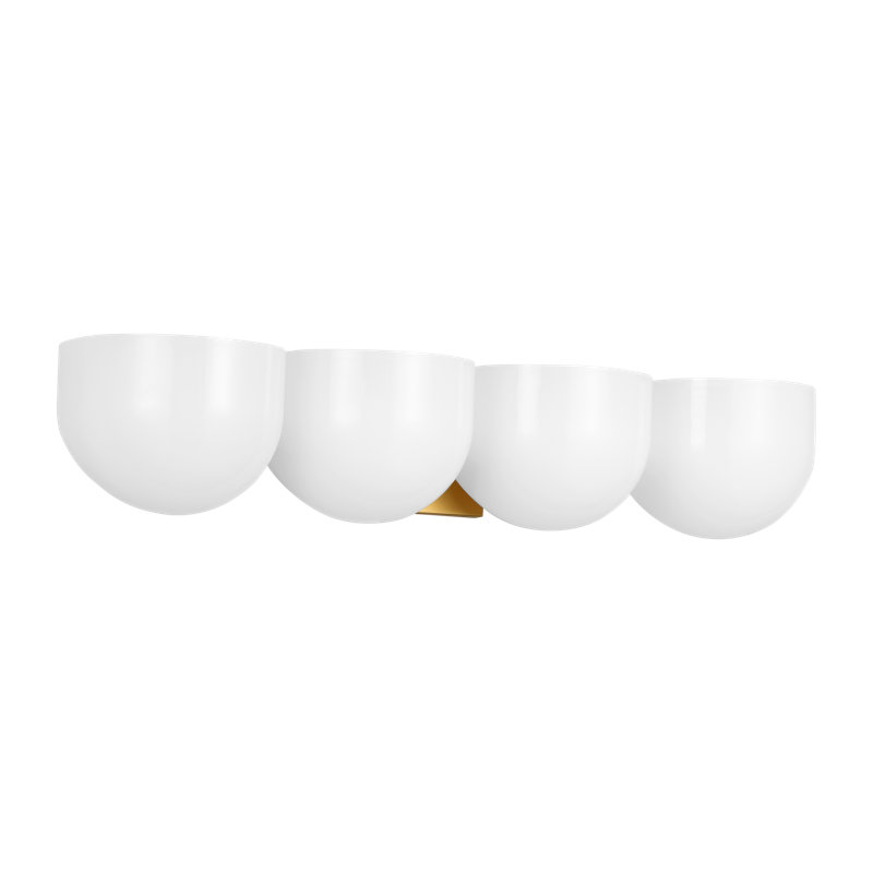 Cheverny 4 - Light Vanity Light, Brushed Brass