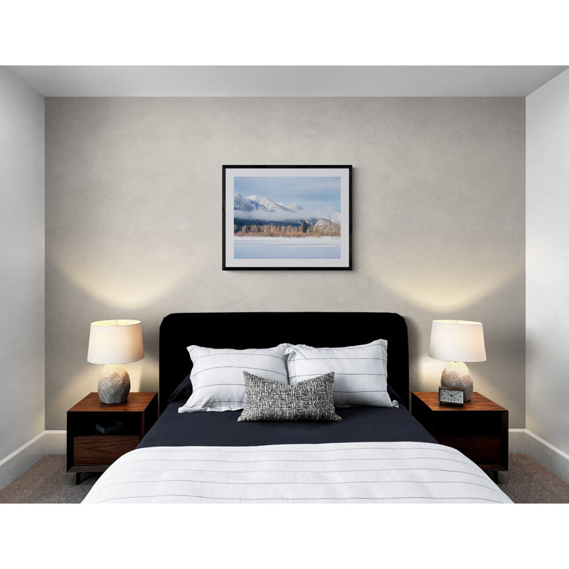 Cascades Winter Portrait Photographic Print Canvas, 24" H x 32" W, Wrapped Canvas