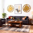 Ensemble de 2 horloges murales 23,62 "Modern