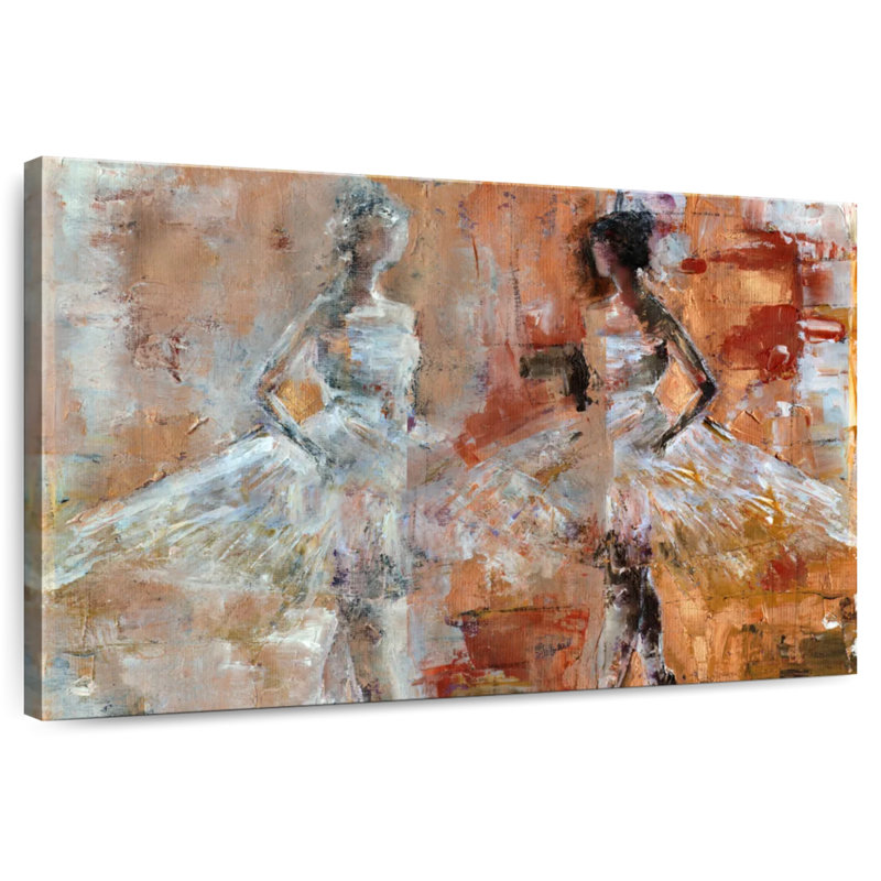 Enn Dual Dancers, 8" H x 12" W