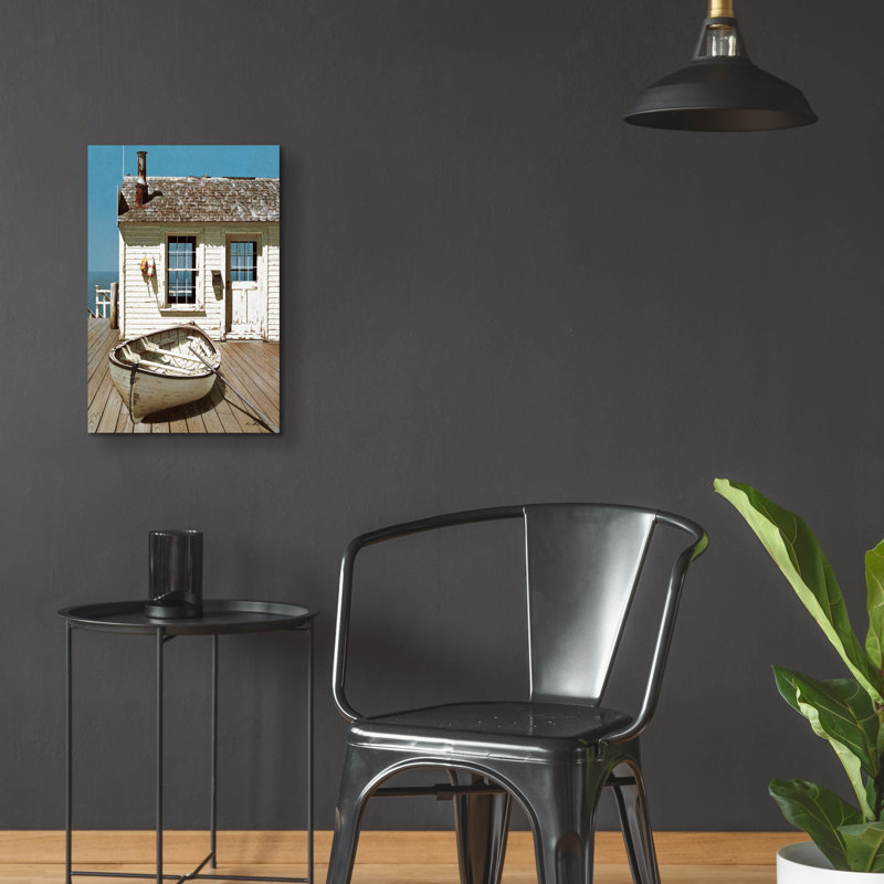 Art mural épique «Weathered Traveller» par Zhen-Huan Lu, verre acrylique, 12 po x 16 po, H 24 po x l 16 po x P 0,2 po