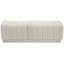 Repose-pieds rembourré en tissu Heathrow Boucle-86381100