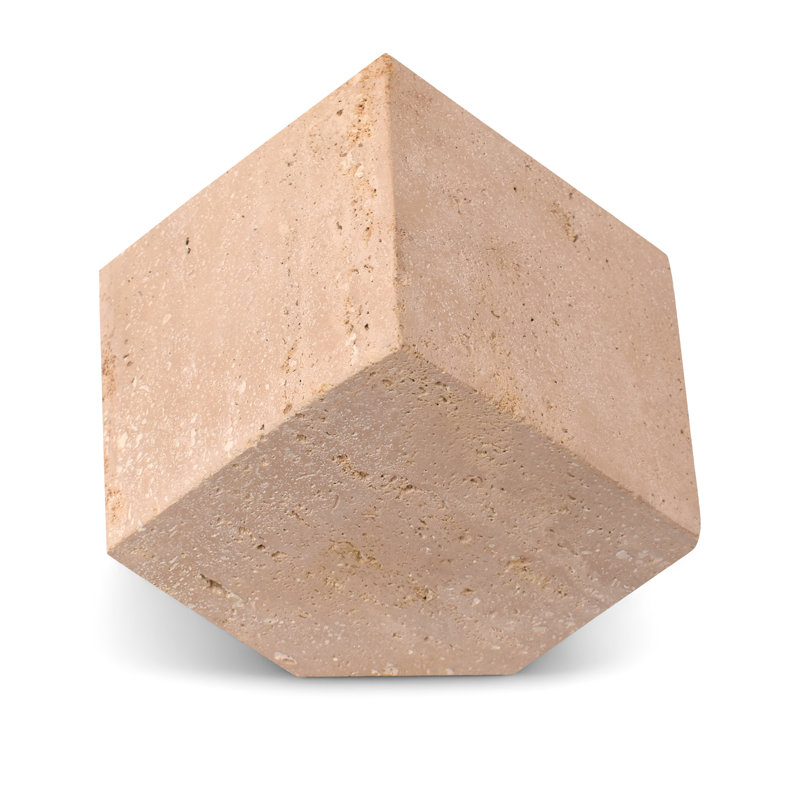 Block Travertine Abstract Figurines & Sculptures, Travertine