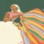«Rainbow Lady» encadrée par Gigi Rosado-64387598-64387599-64387600