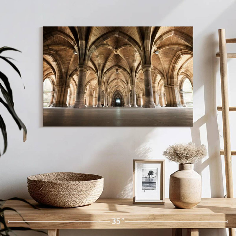Cloître de l'Université Lilie Glasgow, H 16 po x l 24 po