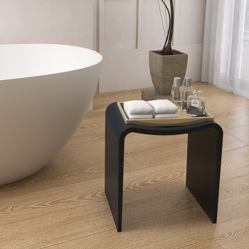 Tabouret de douche à surface solide