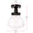 Steverson Glass Semi Flush Mount-898322063-898322069-898322064