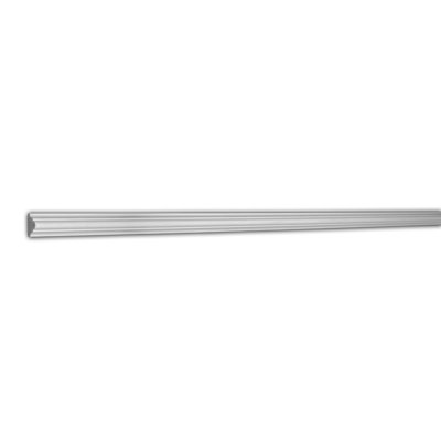 RPS-0167 0.875'' H x 96'' W x 0.375'' D Urethane Chair Rail